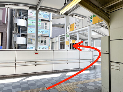 JR線・総武線からのアクセス写真4